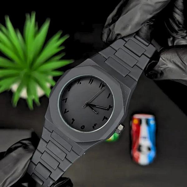 Black Aura Arabic Watch