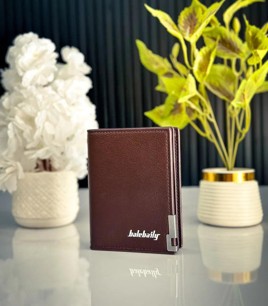 Leather Zipper Wallet