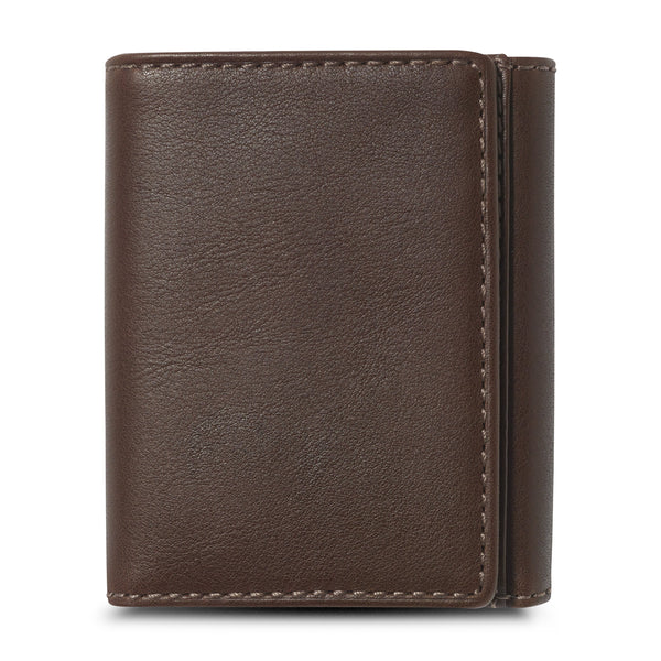 PU Leather Trifold Wallet for Men