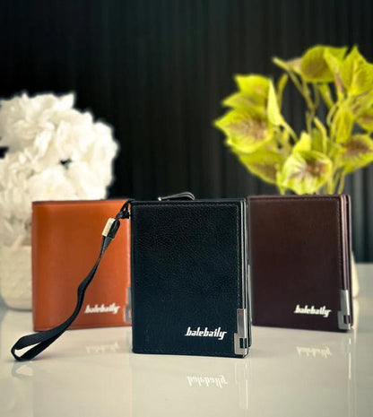 Leather Zipper Wallet