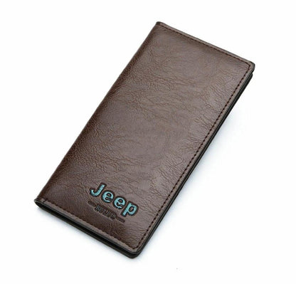 Leather Long Wallet