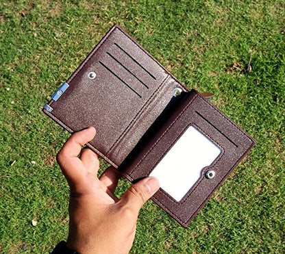 Leather Zipper Wallet